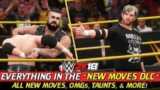 WWE 2K18 New Moves Pack DLC - EVERYTHING IN IT! (All New Moves, OMG Moments, Taunts, & More!) screenshot 2