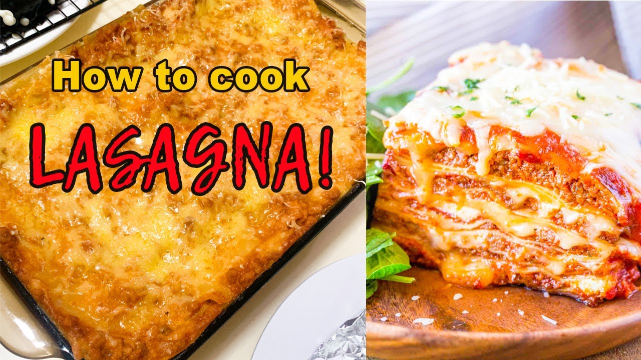 How to cook Special Lasagna Pinoy Style YouTube