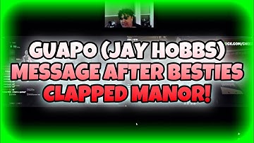 Guapo (Jay Hobbs) Message After Besties Clapped Manor | NoPixel GTA RP | NoPixel Clips