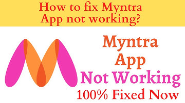 How to Fix Myntra App Not Working Problem Android & Ios - Not Open Problem Solved | AllTechapple