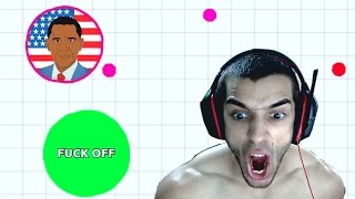 OBAMA IS TOO FAST! (Agario Funny Moments #4)
SUBSCRIBE for more awesome videos: http://www.youtube.com/subscription_center?add_user=SimkeBrate !:D
Instagram: https://instagram.com/simkepilav
Facebook: https://www.facebook.com/Pilavpowa
PLAY AGARIO FOR FREE HERE: http://agar.io/
Fuk u game developer!! xD OBAMA IS TOO FAST! (Agario Funny Moments #4)