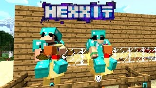 Minecraft: HEXXIT #9  CHOCOBO EĞİTTİK!