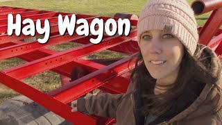 Building a Hay Wagon