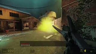 Portal with RTX modded to run Half Life 2 maps