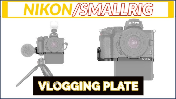 SmallRig Vlogging Mounting Plate for Nikon Z50 Camera - LCN2525 - The Photo  Center