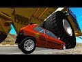 Belaz 75710 Heavy Car Destruction #6 BeamNG Drive