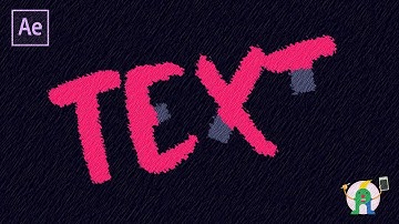 Text Reveal with Brush strokes in After Effects