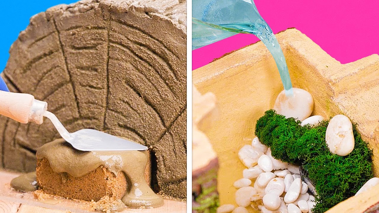 CEMENT VS CLAY || Cute DIY Decor Solutions for your Home