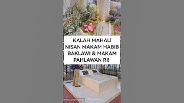 KALAH MAHAL! NISAN MAKAM PAHLAWAN RI & NISAN HABIB BAKLAWI #polemiknasab #nasabhabaib #viralshort