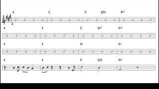 Always Somewhere - Scorpions 1979 (Alto Sax Eb) [Sheet music]
