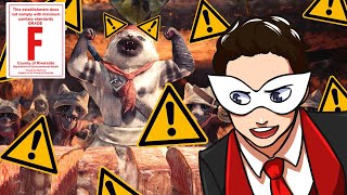 How Many Health Codes do the Cat Chefs Violate in Monster Hunter?
