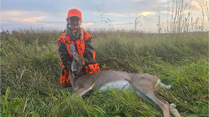 Age 7, Evie's FIRST DEER!  *Public Land