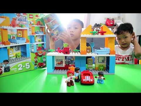 Kompilasi Kereta Api Lego Duplo Ke Ibu Kota dan Ke Kebun Binatang, Puzzle - Duploku Subscribe atau B. 