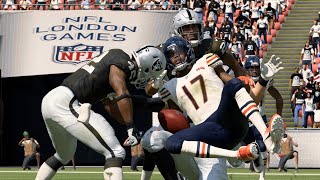 Nfl sunday football chicago bears vs oakland raiders in an london game
on 10/6/2019 with the taking place london, who will come out o...