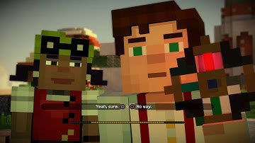 Minecraft Story Mode Season 1 Episode 2 "Assembly Required" Full walkthrough All Good choices