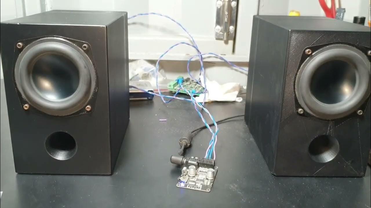 Ckd make 3 25 speaker enclosure by 3d printer 2 youtube