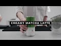 How To Make The Most Creamy Iced Matcha Latte
