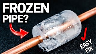 How to PREVENT Pipes Freezing in your House or RV - HEAT TAPE