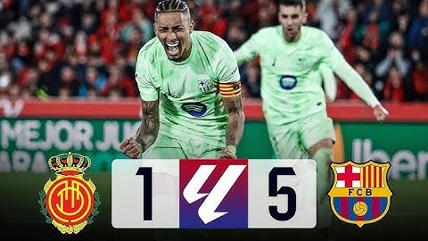 Mallorca vs Barcelona [1-5], La Liga 2024/25 - MATCH REVIEW