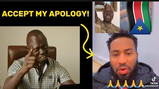 VIRAL SOMALI TIKTOKER MOHAMED APOLOGIZED TO SOUTH SUDAN🇸🇸GOV'T & PEOPLE | I OVERREACTED DUE TO ANGER screenshot 5