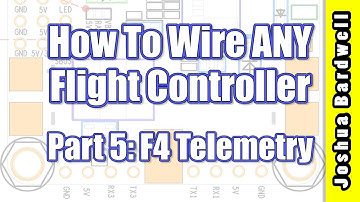 Flight Controller Wiring For Beginners - PART 5 - F4 Telemetry