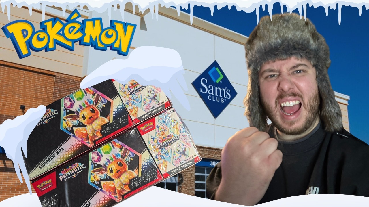 Unboxing the Sam's Club Pokemon PRISMATIC EVOLUTIONS Surprise Box and Booster Bundle