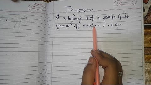 A subgroup H of a group G is normal iff( x•H•x`