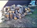 Реечный дровакол, рубка дров на время!