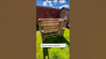 how to make a pallet bar ♻️