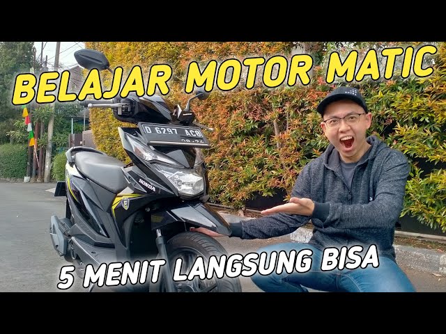 CARA BELAJAR MOTOR MATIC UNTUK PEMULA - JEFF WILLIS class=