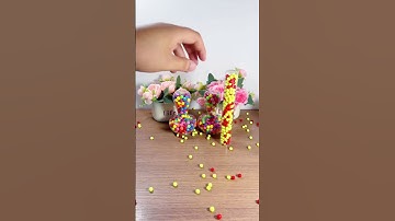 Reverse video, colorful beads, ASMR #reverse #asmr #satisfying
