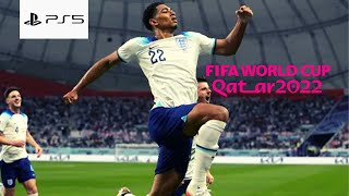 FIFA WORLD CUP QATAR 2022 - ENGLAND vs IRAN - FIFA 23 PS5