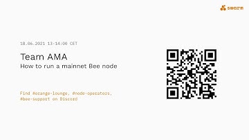 Swarm tech AMA: How to run Bee node(s)