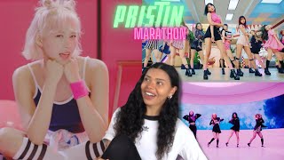 FIRST TIME REACTING TO PRISTIN (프리스틴)! WEE WOO / WE LIKE / Get It MV | REACTION!!