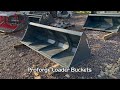 Proforge loader buckets