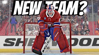 SIGNING WITH A NEW TEAM?.. NHL 24 Goalie Be A Pro #10