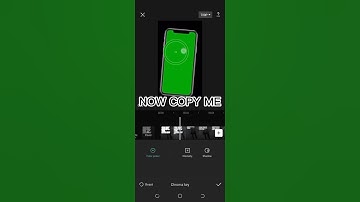 Thumbnail of HOW TO ADD GREEN SCREEN IPHONE EFFECT||SHEIKH KINZAH||#capcut #effect #tutorial #iphone #unique