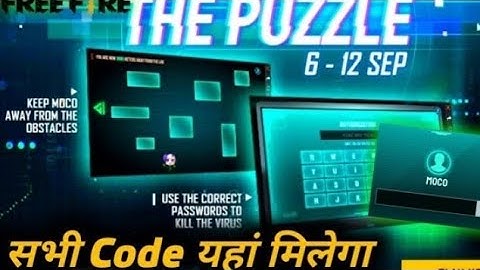 How to complete Moco event the puzzle 100% correct