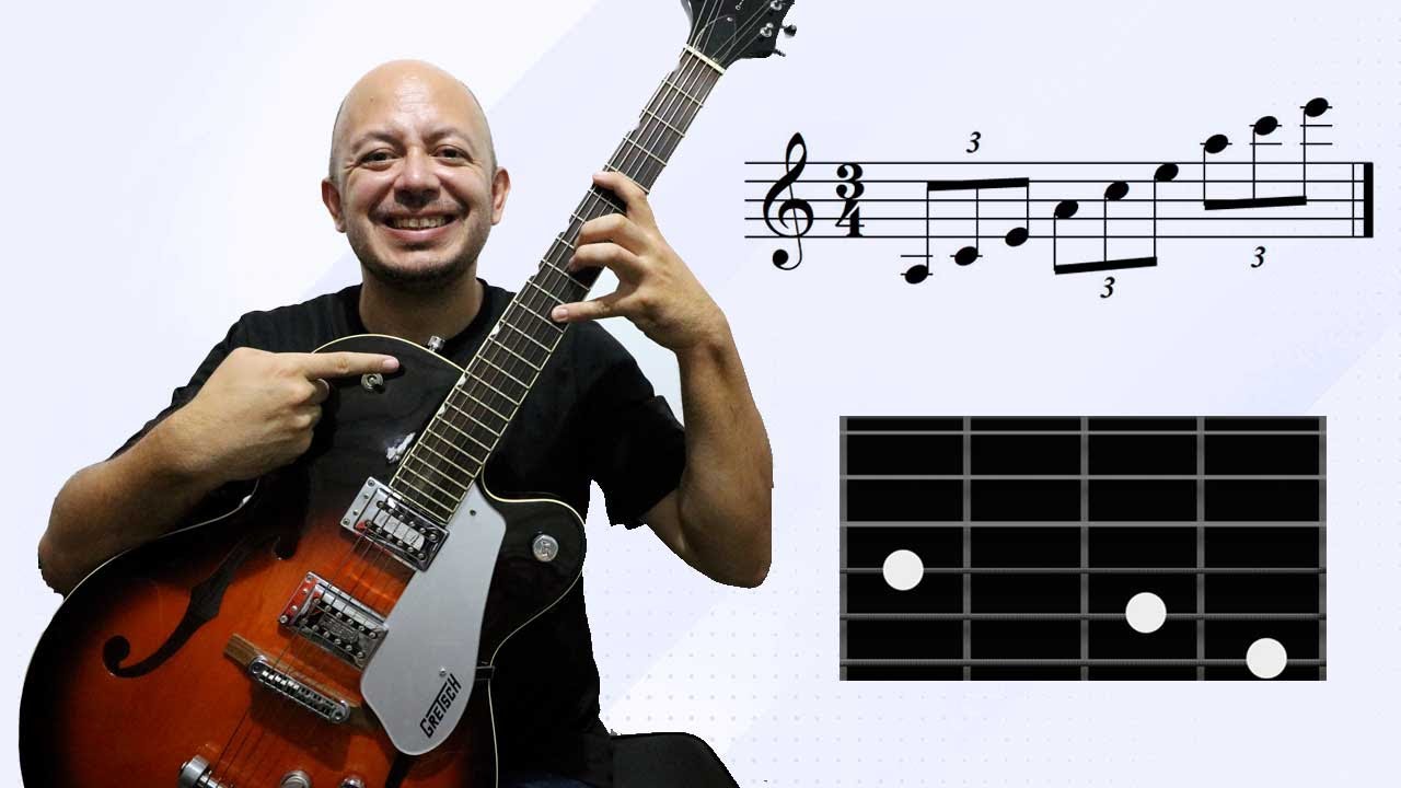 Arpegios para improvisar en guitarra: cómo usarlos a 3 octavas