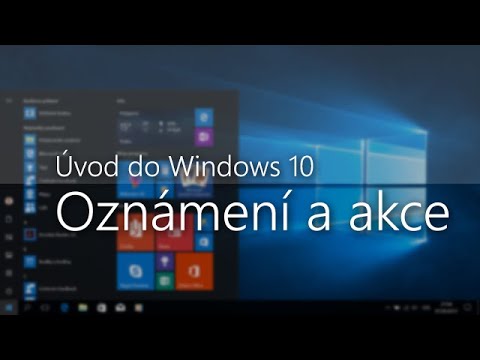 Video: Co jsou oznámení systému Windows?