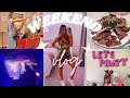 WEEKEND VLOG: Stormy&#39;s First Birthday! Night Out With Friends, Family Time, &amp; Salon Vlog