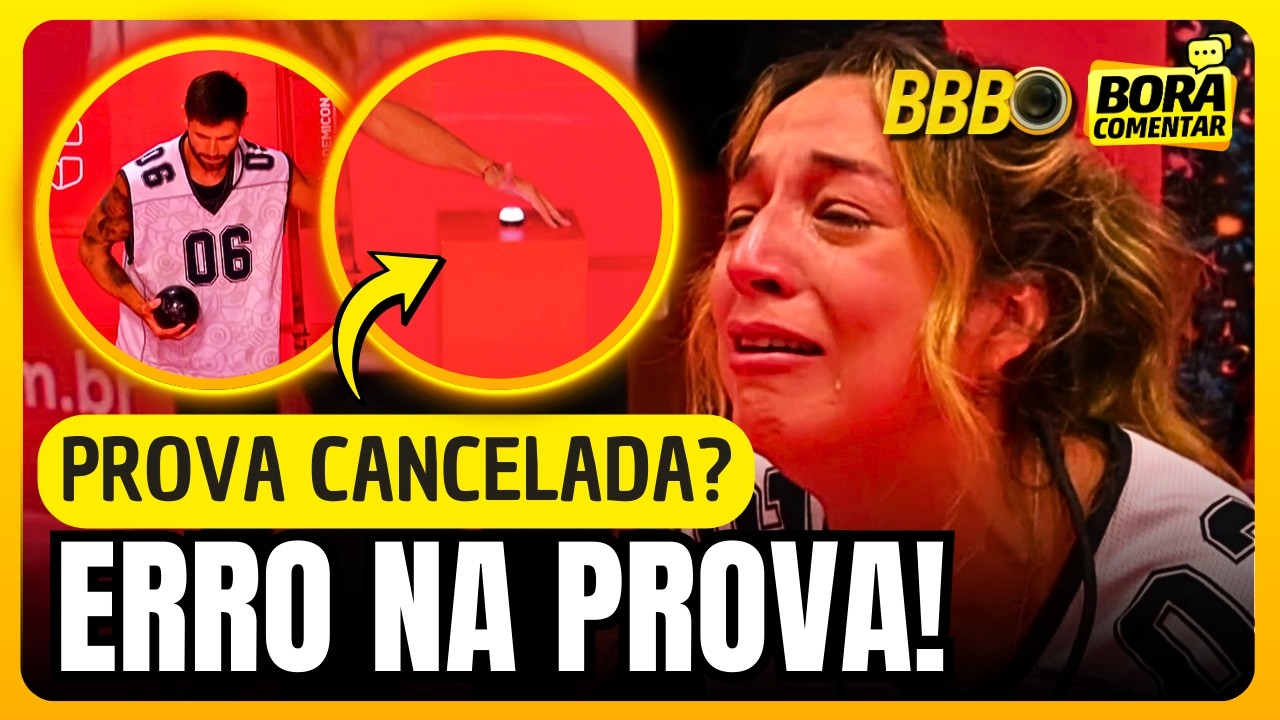🚨BBB26: ERRO na PROVA! Jonas PREJUDICADO? Samira NOVA LÍDER e CAOS TOMA CONTA! PROVA do LÍDER!
