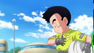 Dragon Ball Z Resurrection - Officer Krillin's Ringtone is One Piece theme