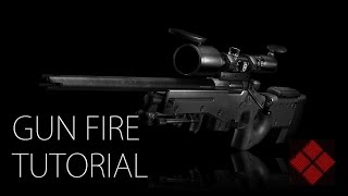 Gun Fire Tutorial After Effects ( Includes Free Project Files)