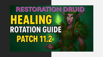 Mythic + -  Restoration Druid Healing Rotation Guide (Wildstalker) - World of Warcraft - patch 11.2