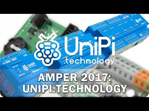 Amper 2017: UniPi.technology, řízení chytrého domu založené na Rapsberry Pi! - AlzaTech #525
