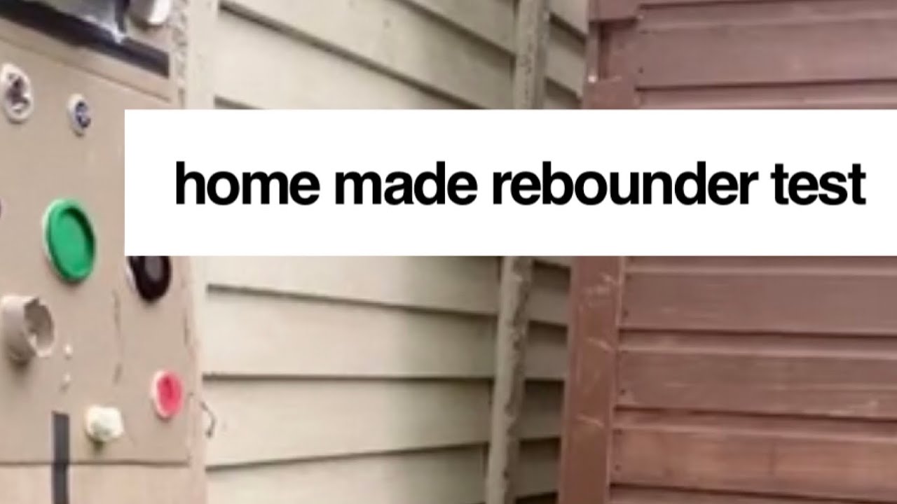 Homemade Rebounder YouTube