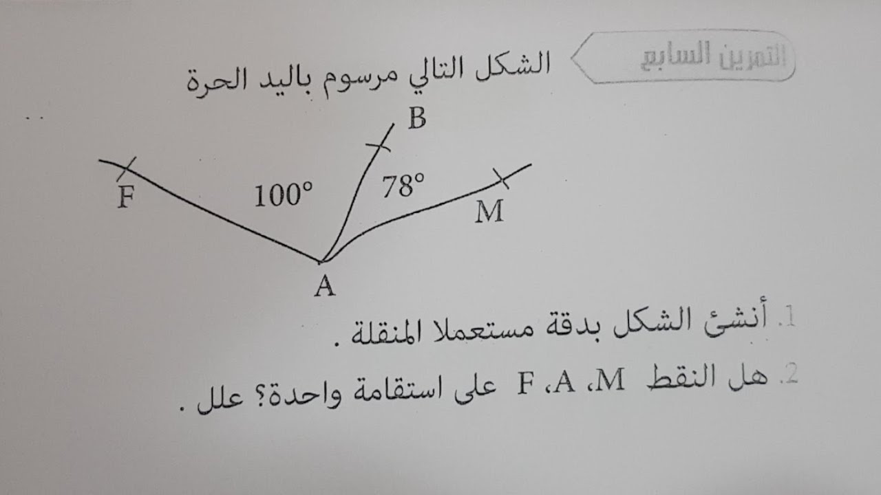 تمارين من مواضيع اختبارات و فروض رياضيات الأولى متوسط.