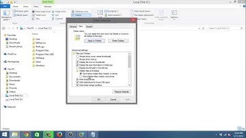 Windows 8.1 How To Show Hidden Files And Folders