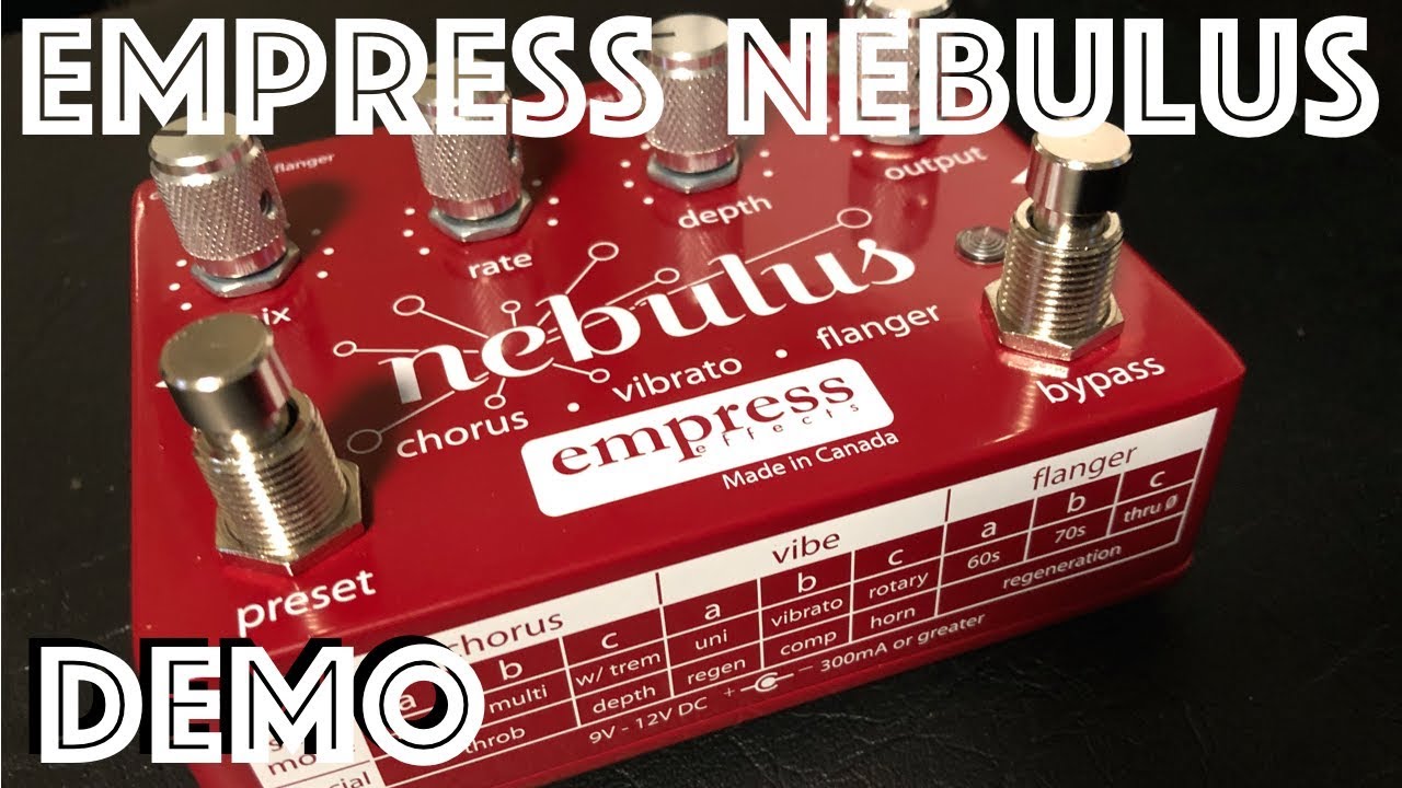 Empress Effects - Nebulus Demo - YouTube
